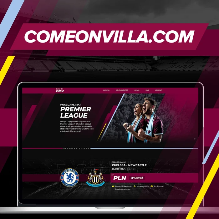 Strona ComeOnVilla.com